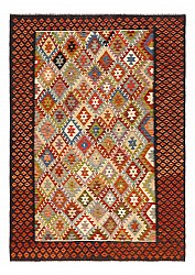Tapis Kilim Afghan 293 x 207 cm
