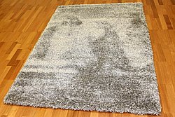 Tapis shaggy - Shaggy Deluxe (silver)