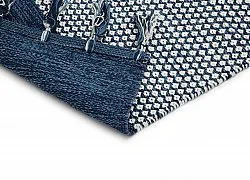 Tapis patchwork - Vinga (bleu)