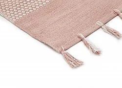 Tapis patchwork - Vinga (rose)