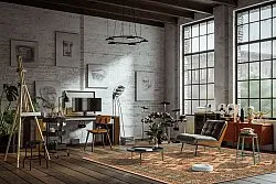 Tapis Wilton - Lamperti (beige)