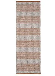 Tapis en plastique et fils - Horredsmattan Penny mix (rouille)
