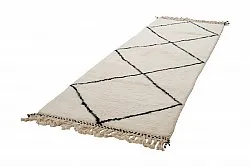 Tapis Kilim marocain Beni Ourain 285 x 95 cm