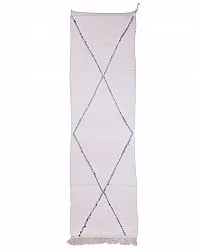 Tapis Kilim Marocain Berbère Beni Ouarain 290 x 80 cm