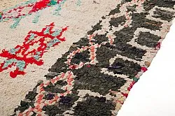 Tapis berbère marocain Boucherouite 270 x 130 cm