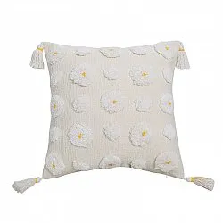 Housse de coussin - Boho Flower (jaune)