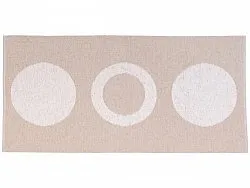 Tapis en plastique - Le tapis de Horred Circle (beige)