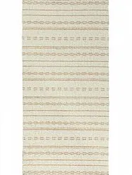 Tapis en plastique et fil - Horredsmattan Asta Mix (blanc)