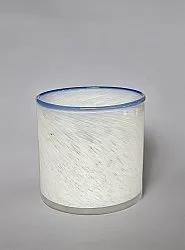 Lanterne M - Harmony (blanc/bleu ciel)