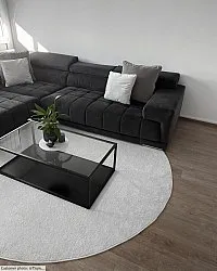 Tapis rond - Sunayama (blanc)