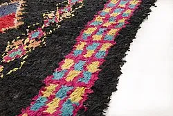 Tapis berbère marocain Boucherouite 315 x 165 cm