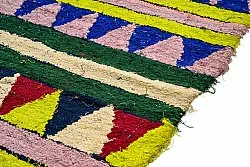 Tapis berbère marocain Boucherouite 170 x 255 cm