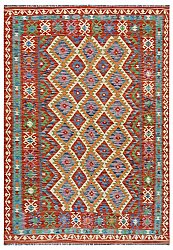 Tapis Kilim Afghan 257 x 173 cm