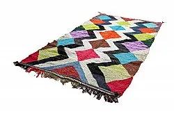 Tapis berbère marocain Boucherouite 155 x 290 cm