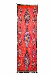 Tapis berbère marocain Boucherouite 360 x 170 cm