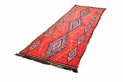 Tapis berbère marocain Boucherouite 360 x 170 cm
