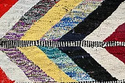 Tapis berbère marocain Boucherouite 150 x 320 cm