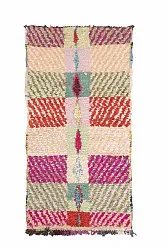 Tapis Marocain Berbère Boucherouite 205 x 100 cm