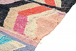 Tapis berbère marocain Boucherouite 130 x 290 cm