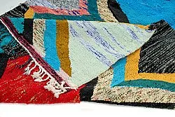 Tapis berbère marocain Boucherouite 140 x 235 cm