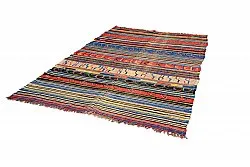 Tapis berbère marocain Boucherouite 165 x 235 cm
