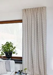 Rideaux - Rideau en coton Lilja (gris)