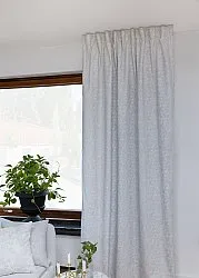 Rideaux - Rideau en coton Merja (gris)