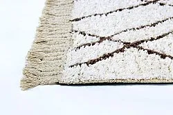 Tapis en coton - Akira (blanc)