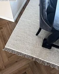 Tapis en laine - Cartmel (blanc cassé)