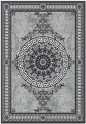 Tapis Wilton - Amer (noir/blanc)