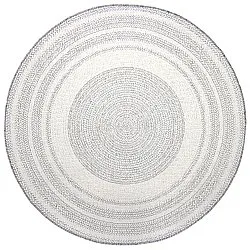 Tapis rond - Indoor/Outdoor Angus (gris)