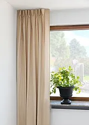 Rideaux - Rideau en coton Anja (beige)