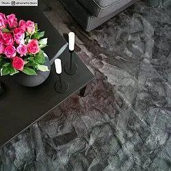 Tapis à poils longs - Aranga Super Soft Fur (anthracite)
