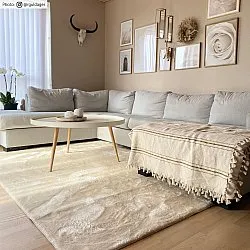 Tapis moelleux - Aranga Super Soft Fur (beige)