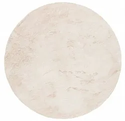 Tapis ronds - Aranga Super Soft Fur (beige)