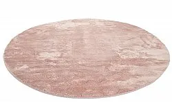 Tapis ronds - Aranga Super Soft Fur (rose)