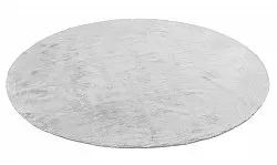 Tapis ronds - Aranga Super Soft Fur (gris)