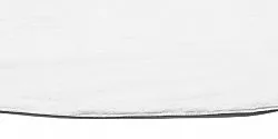 Tapis ronds - Aranga Super Soft Fur (blanc)
