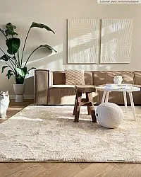 Tapis moelleux - Aranga Super Soft Fur (beige)