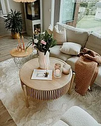Tapis moelleux - Aranga Super Soft Fur (beige)
