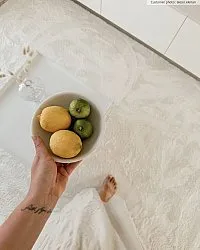 Tapis à poils longs - Aranga Super Soft Fur (blanc)