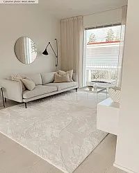 Tapis à poils longs - Aranga Super Soft Fur (blanc)
