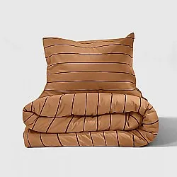 Ensemble de housse de couette - Ariadne (marron)