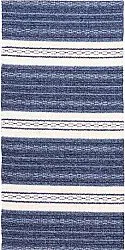 Tapis en plastique et fil - Horredsmattan Asta Mix (bleu)