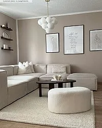 Tapis en laine - Avafors Wool Bubble (beige)