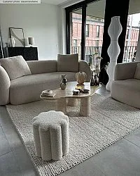 Tapis en laine - Avafors Wool Bubble (beige)