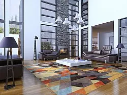 Tapis Wilton - Aybuke (multicolore)