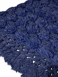 Tapis de salle de bain - Elvie (bleu)