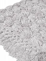 Tapis de salle de bain - Elvie (gris clair)