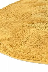 Tapis de salle de bain ovale - Gertie (jaune)